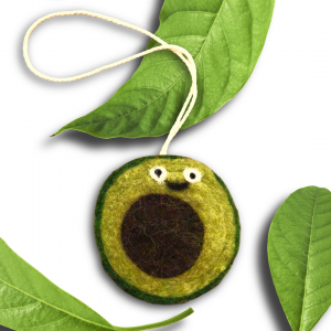Avocado Filzanhänger