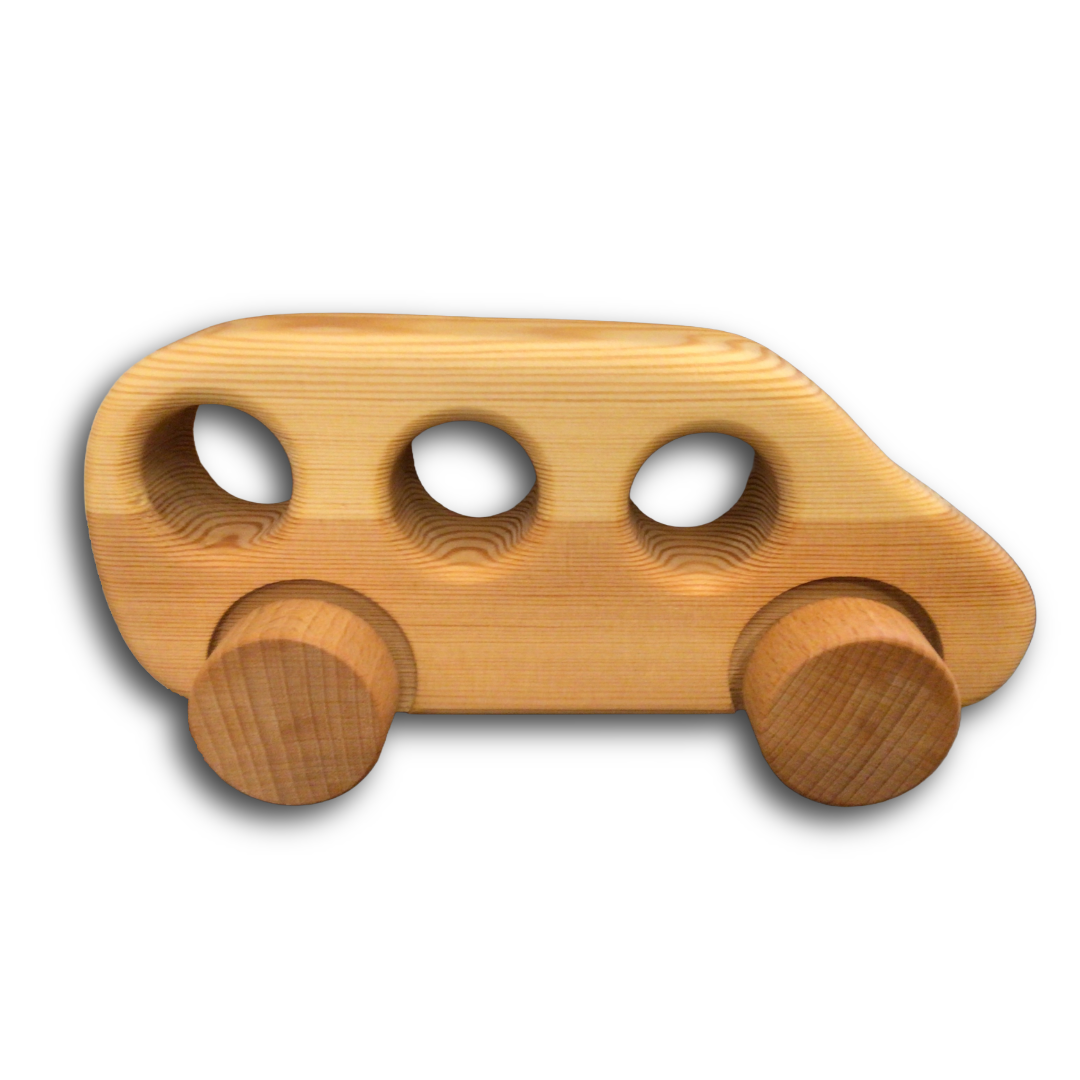 Bus mit Greiflöchern