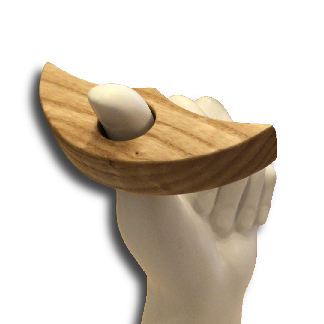 Lesehilfe mit Daumenloch