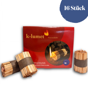 Kaminanzünder Holz Wachs