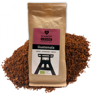 Gemahlener Bio Kaffee aus Guatemala in der 250g Packung