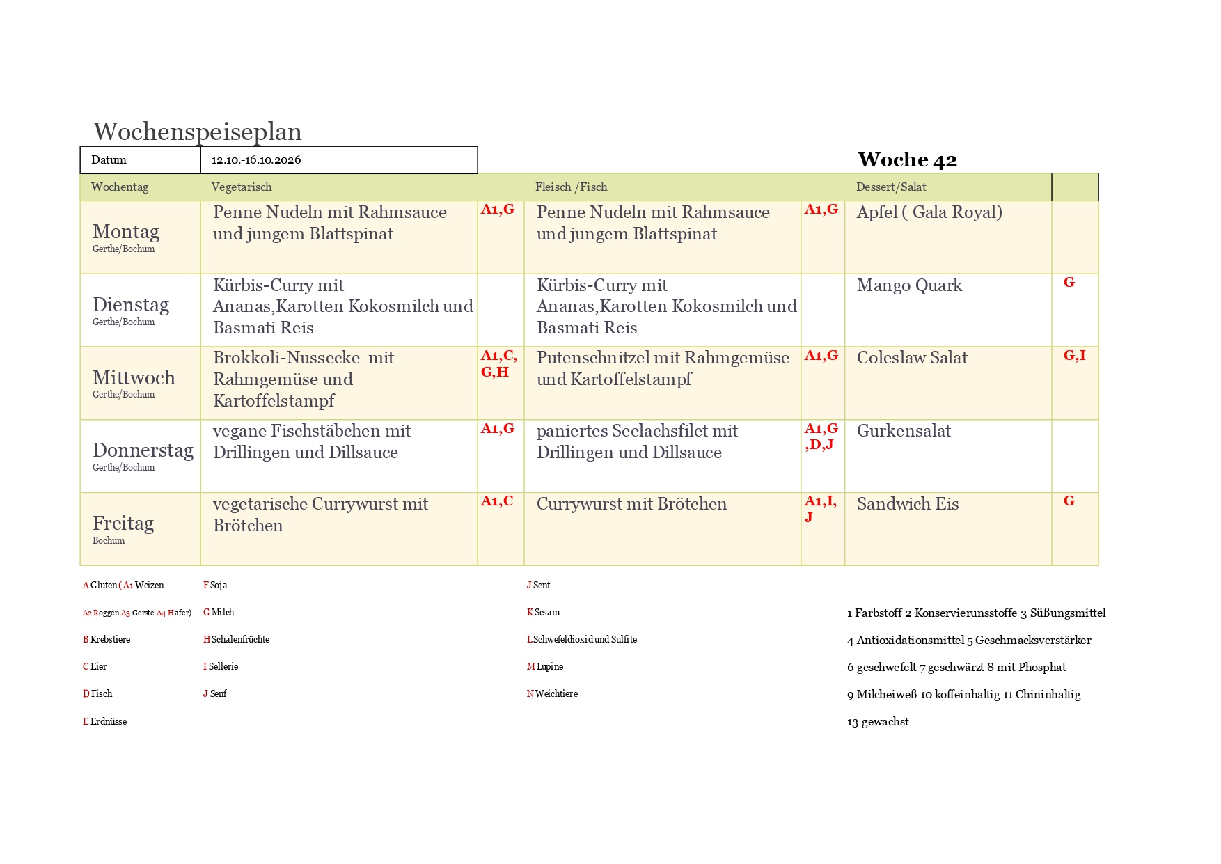 Speiseplan KW page